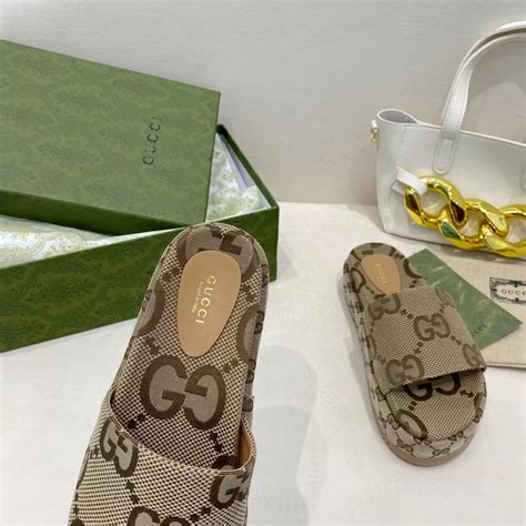 jean gucci slides|fake gucci slides.